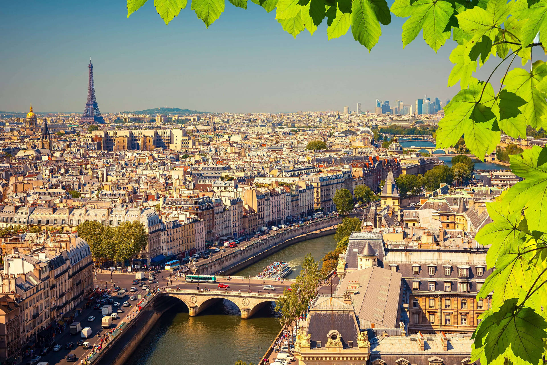 Paris City View Wallpaper