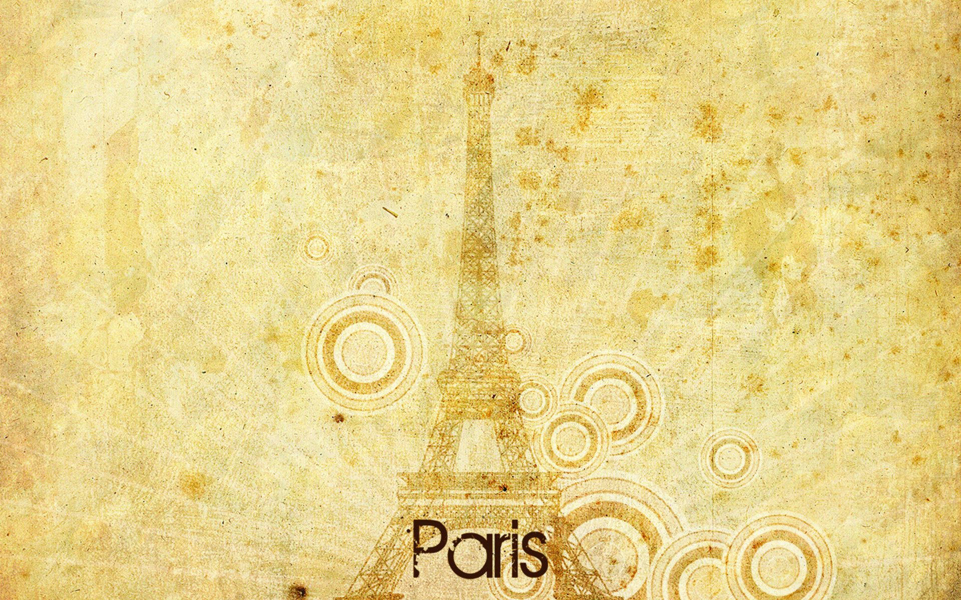 Paris Eiffel Tower Abstract Art Wallpaper