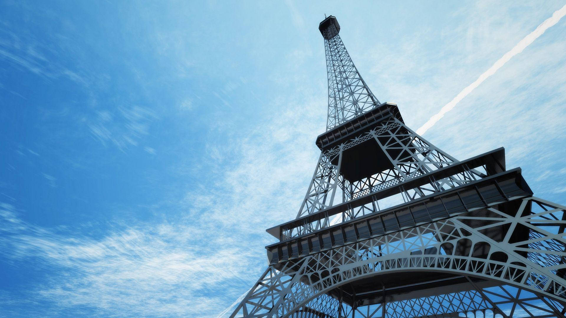 Paris Calls - The Grandeur of the Eiffel Tower Wallpaper