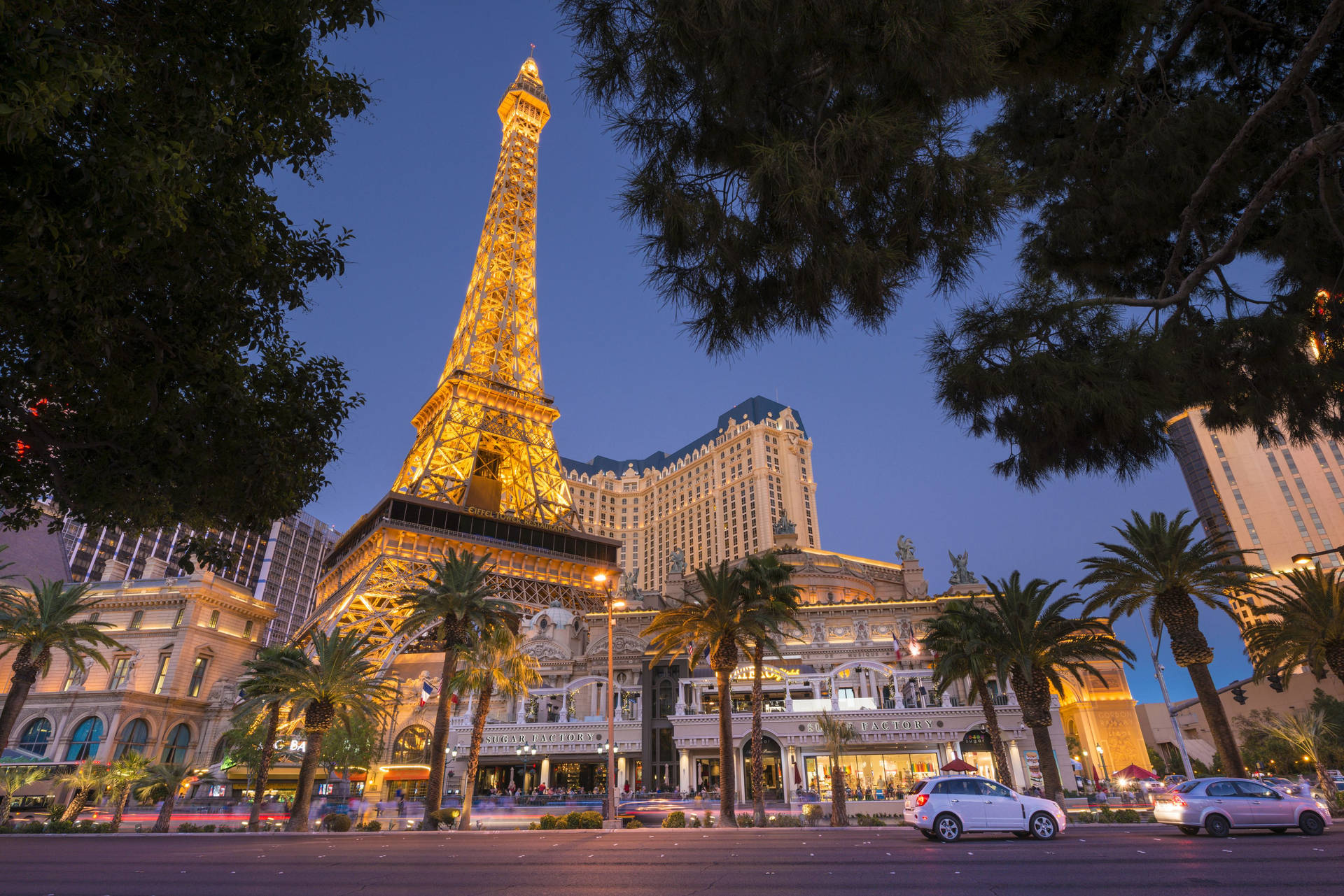 Hotely Casino Paris Las Vegas Fondo de pantalla