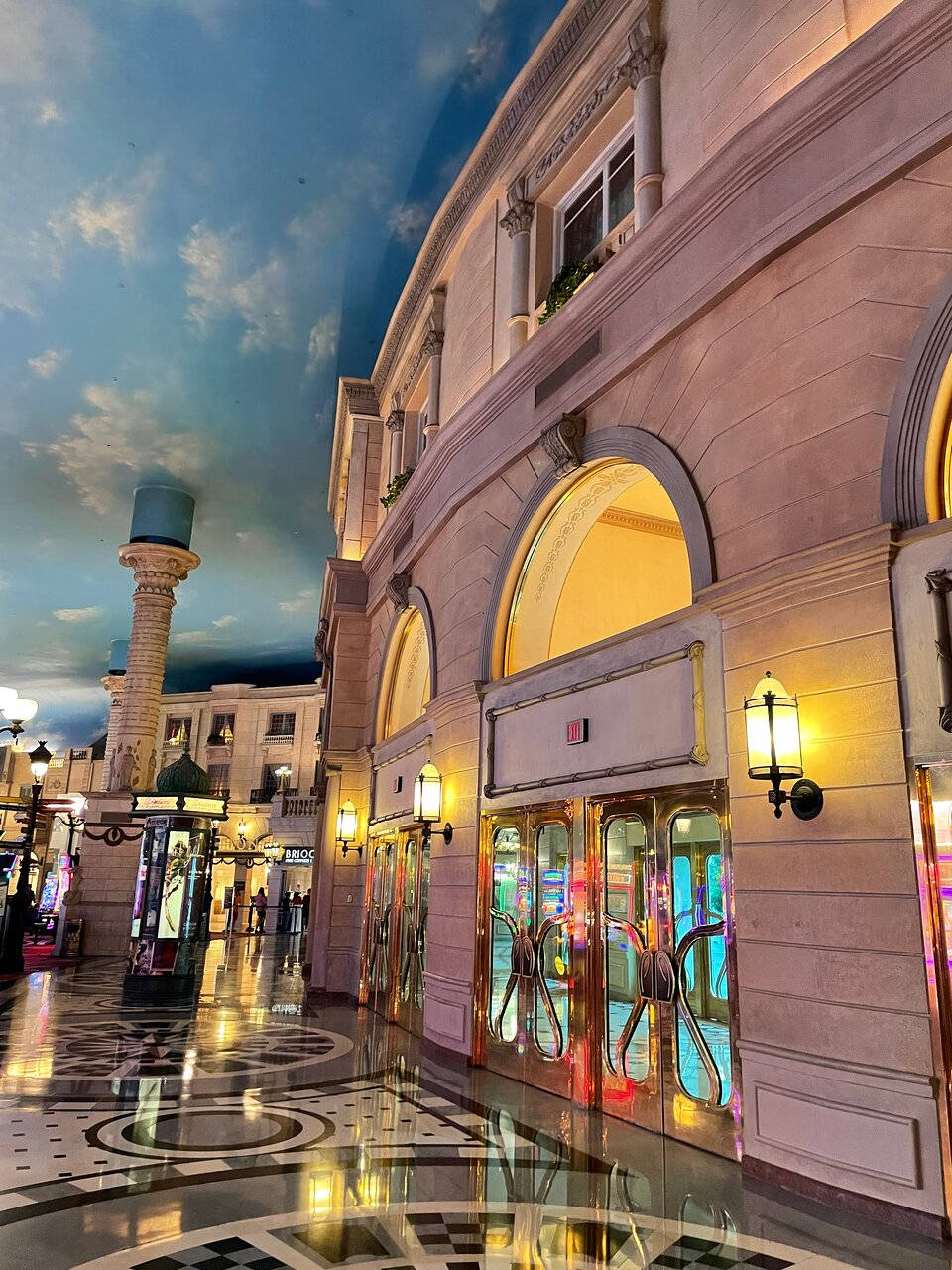 Paríslas Vegas - Las Tiendas Del Foro En El Caesars. Fondo de pantalla