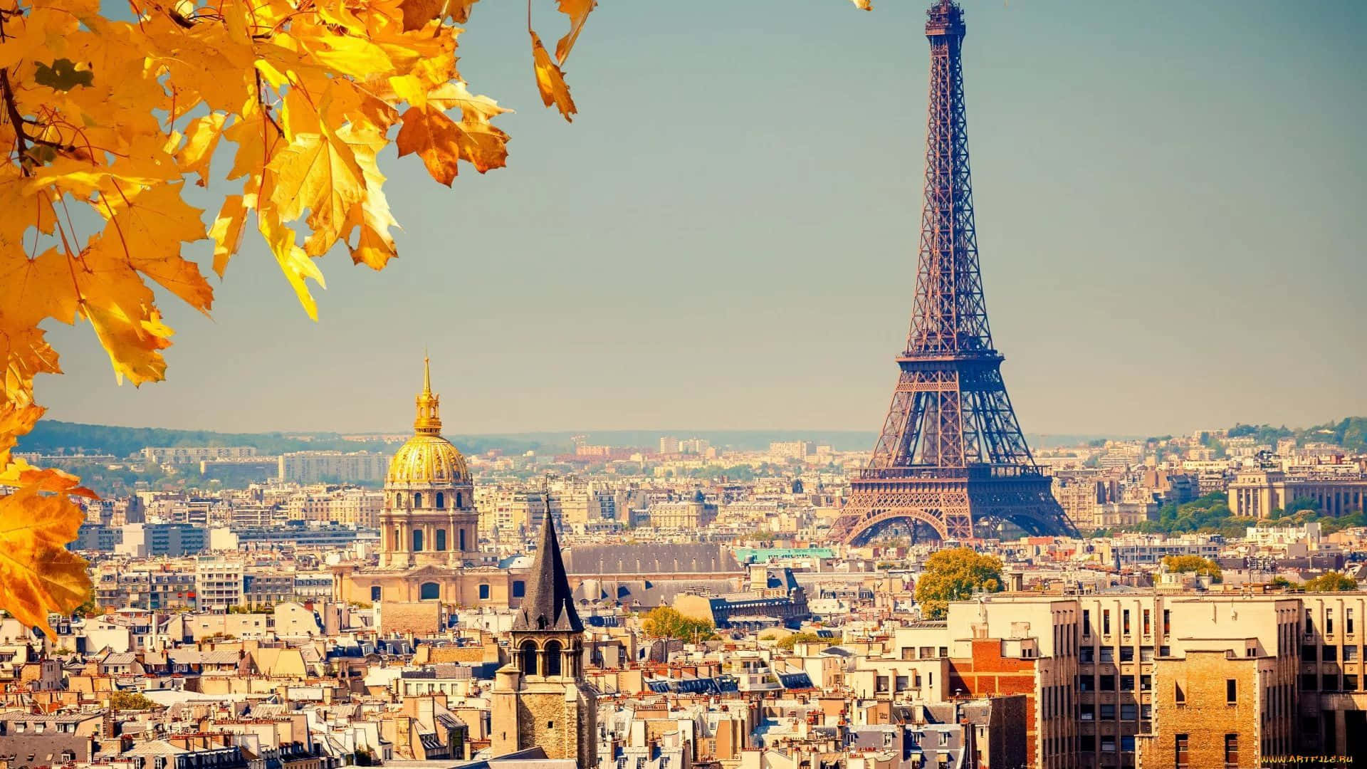 Capture the Love and Beauty in Paris Wallpaper