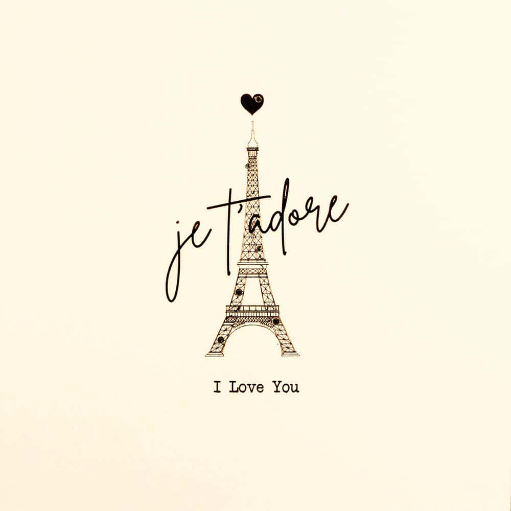 Download Paris Love Cute Wallpaper 