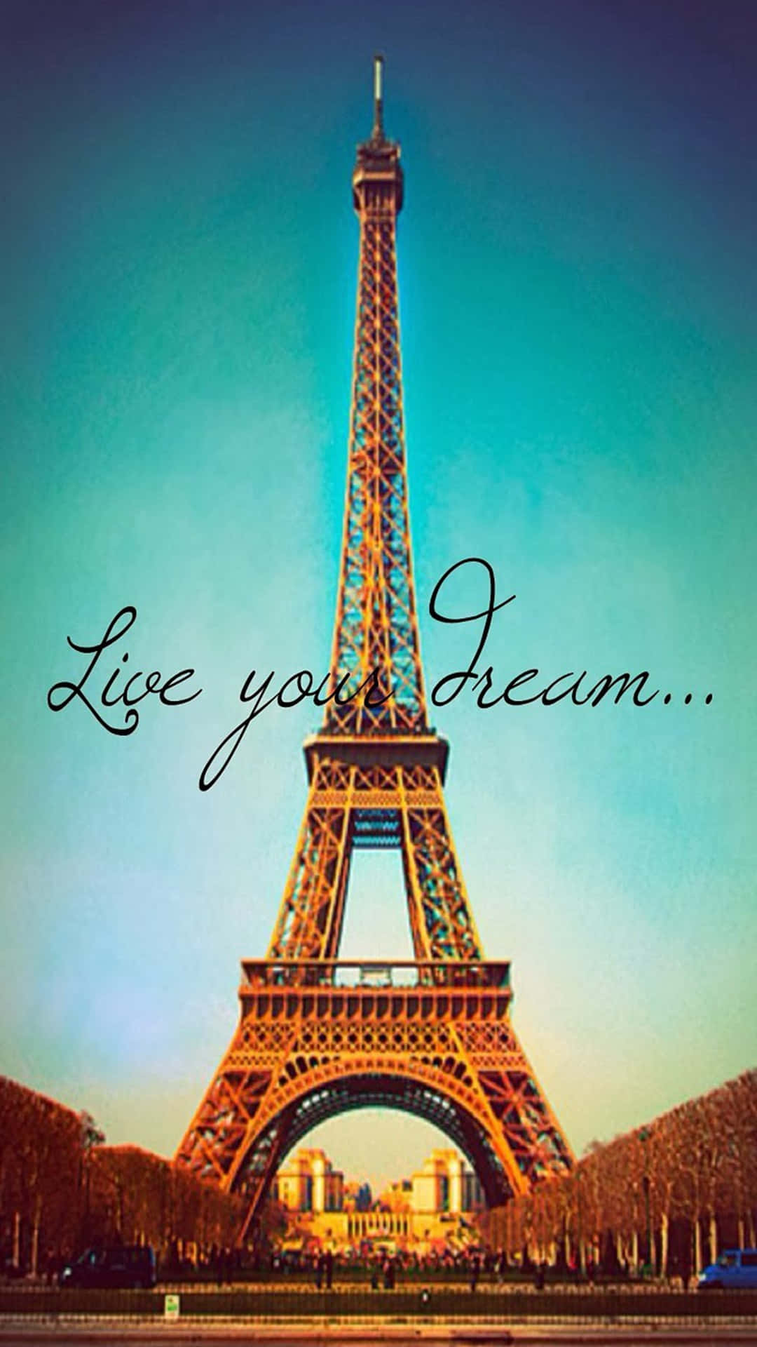 "Paris Filled With Love" Wallpaper