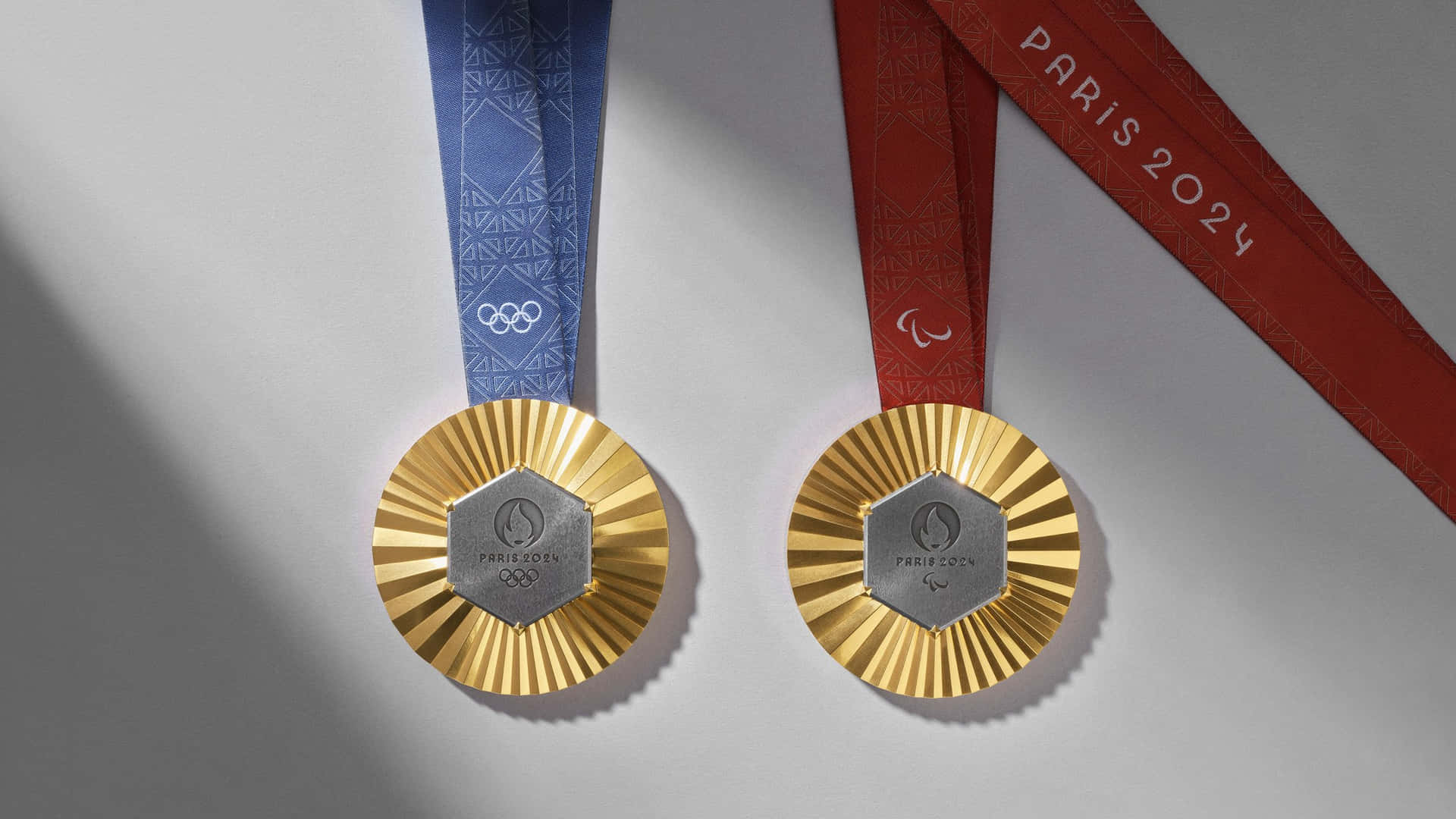 Paris2024 Olympic Medals Wallpaper