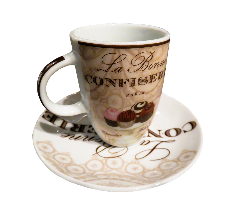 Parisian Confectionery Coffee Cup PNG