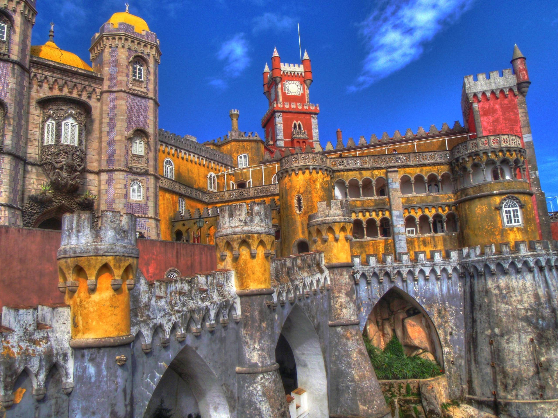 Park And National Palace Pena Sintra Picture