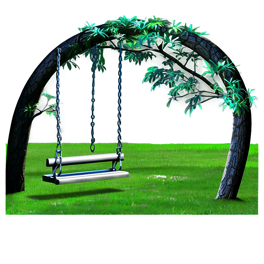 Park Swings Scene Png Dlc PNG