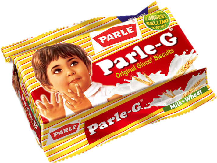 Parle G Biscuit Package Image PNG