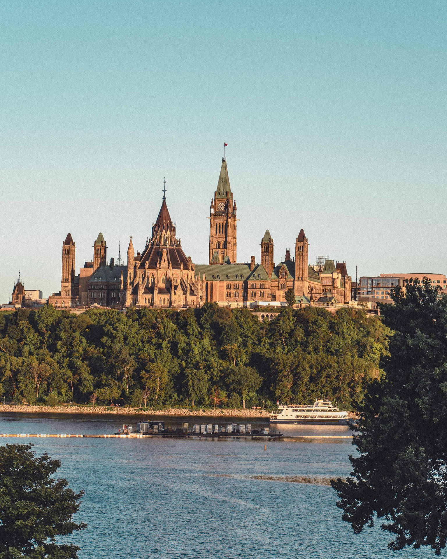 Parliament Hill In Ottawa, Canada Wallpaper