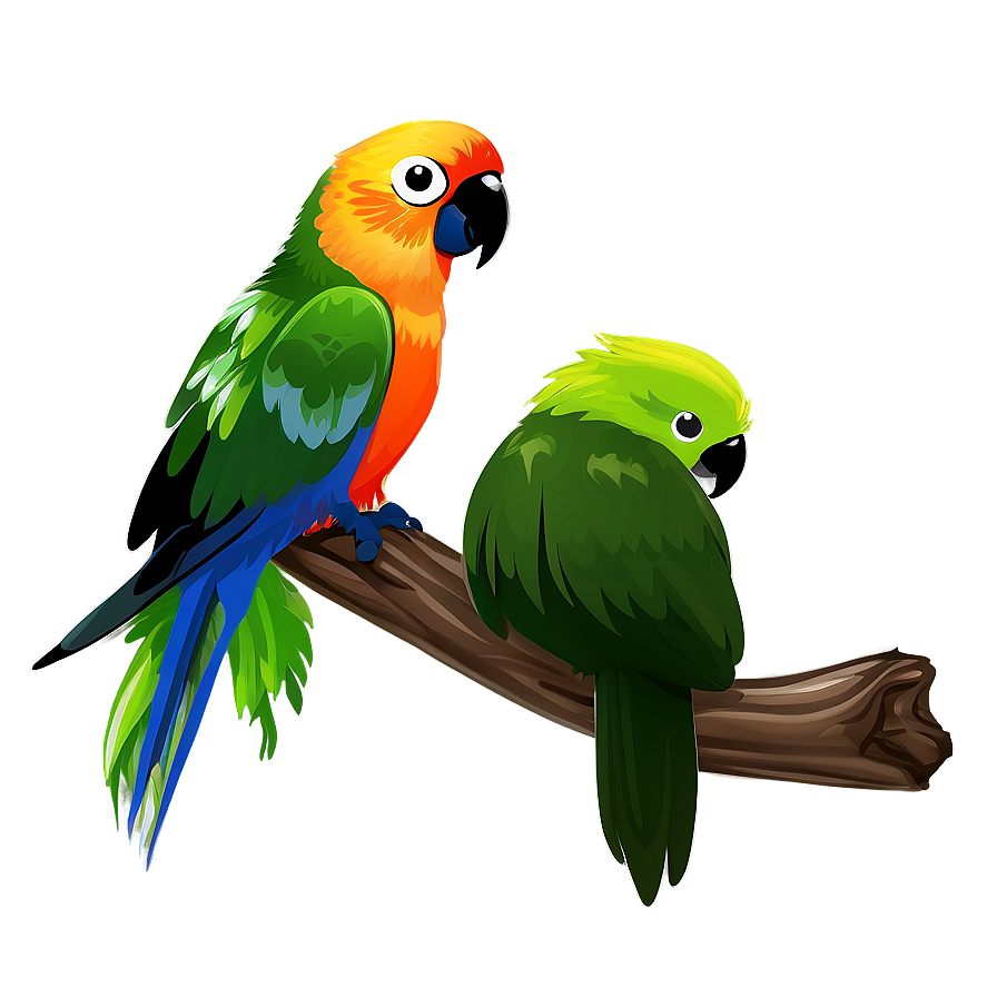 Parrot Family Png 05242024 PNG