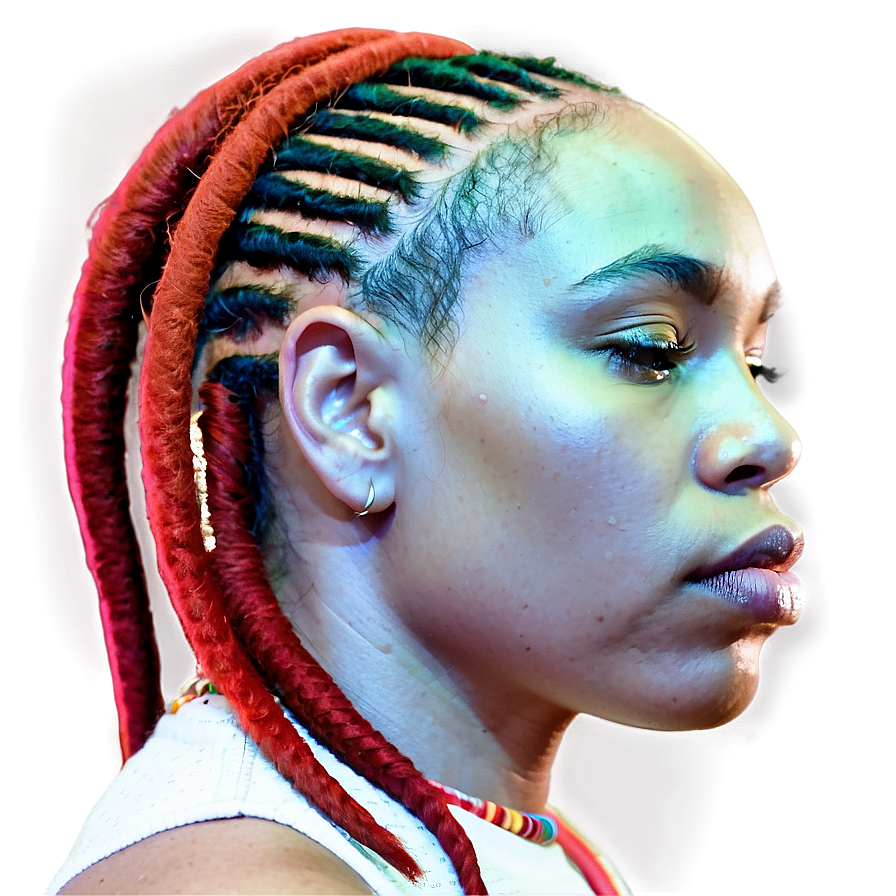 Partial Dreadlocks Styles Png 3 PNG