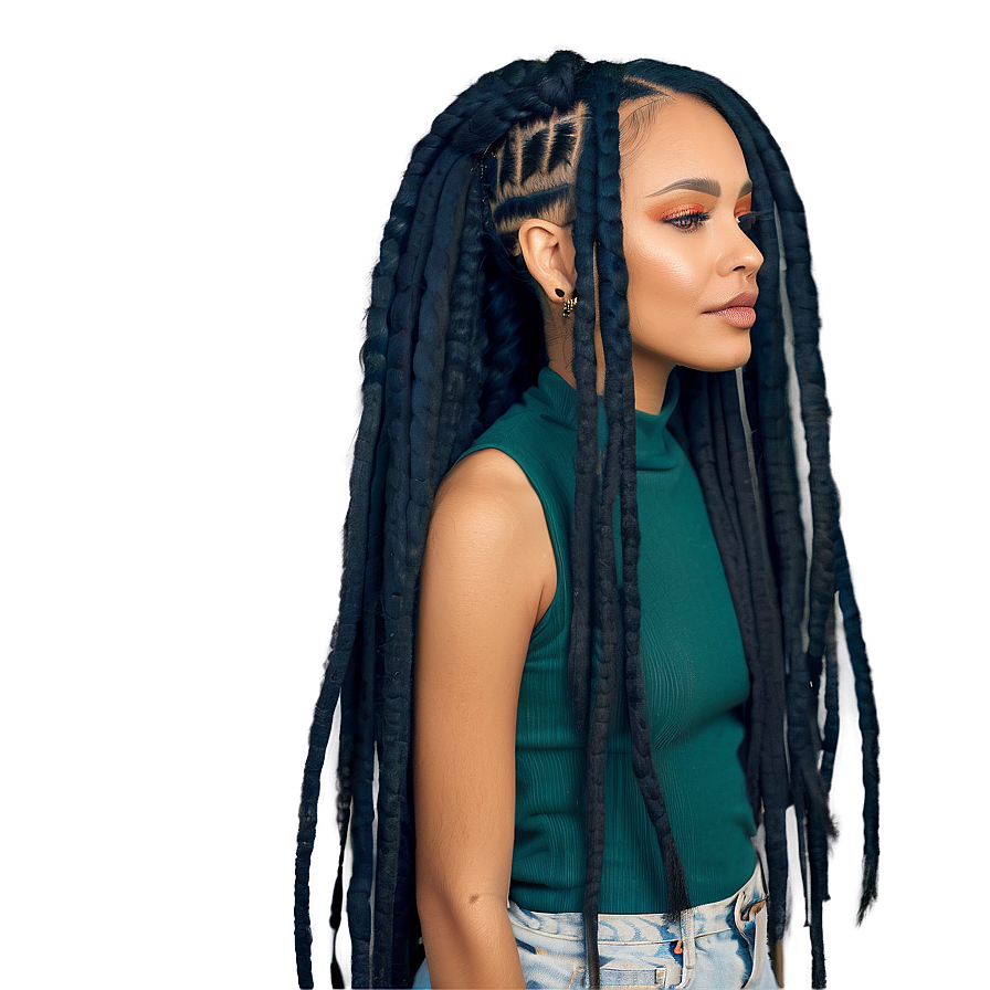 Partial Dreadlocks Styles Png Cvy PNG