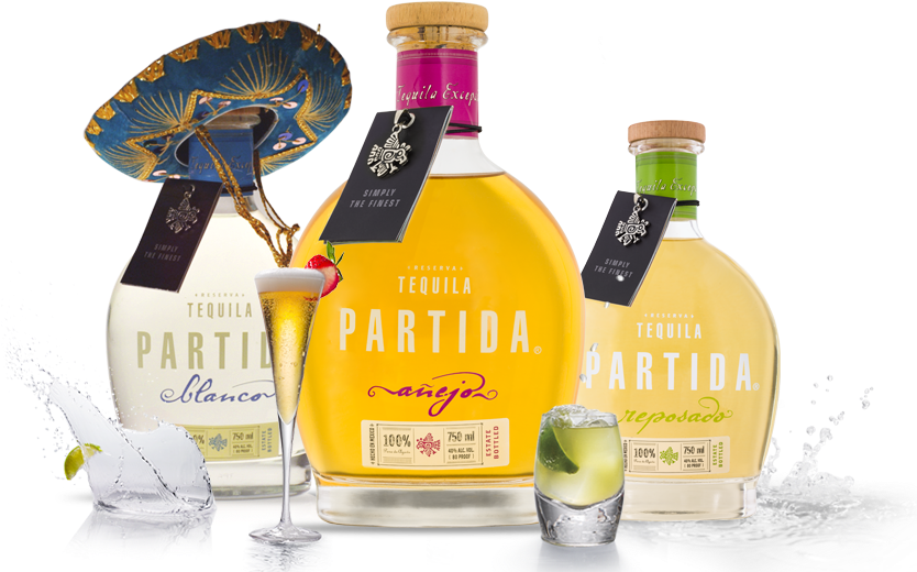 Partida Tequila Selection PNG