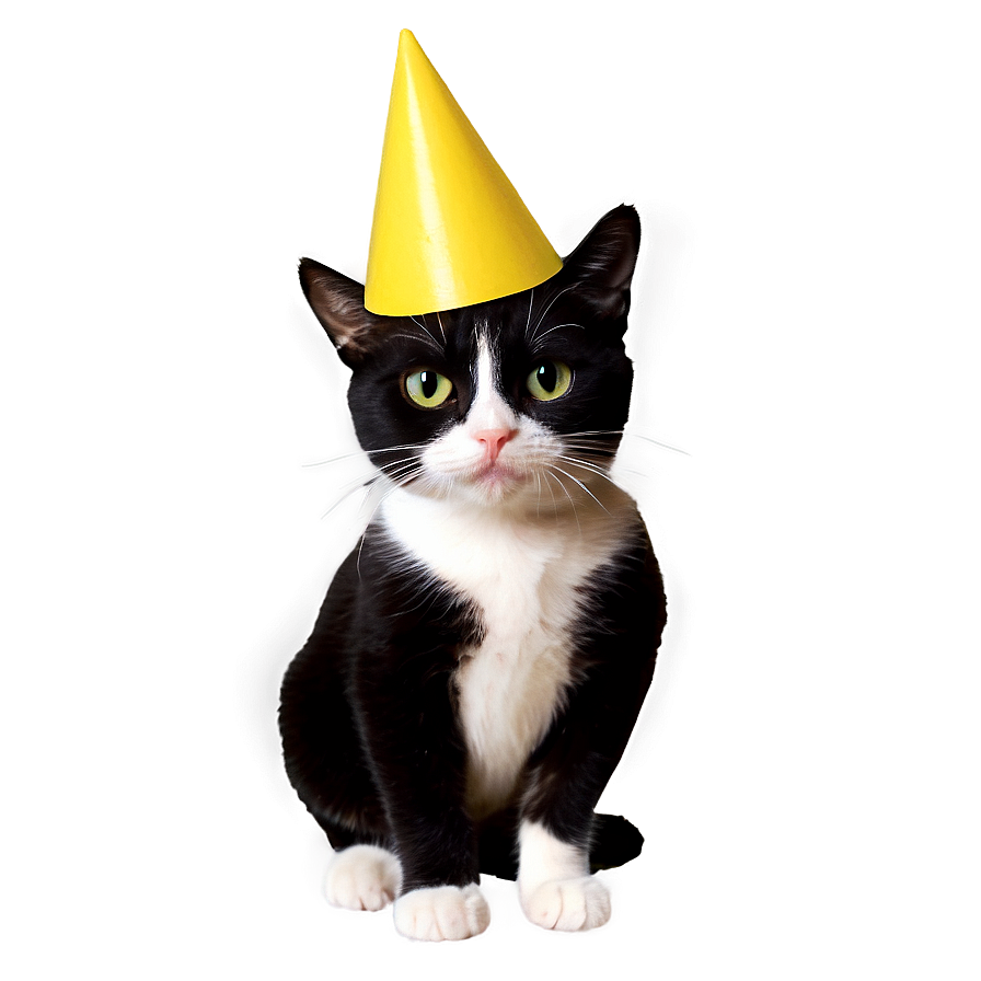 Download Party Cat Meme Png 05212024 | Wallpapers.com