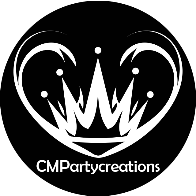 Party Creations Logo_ Crown Design PNG