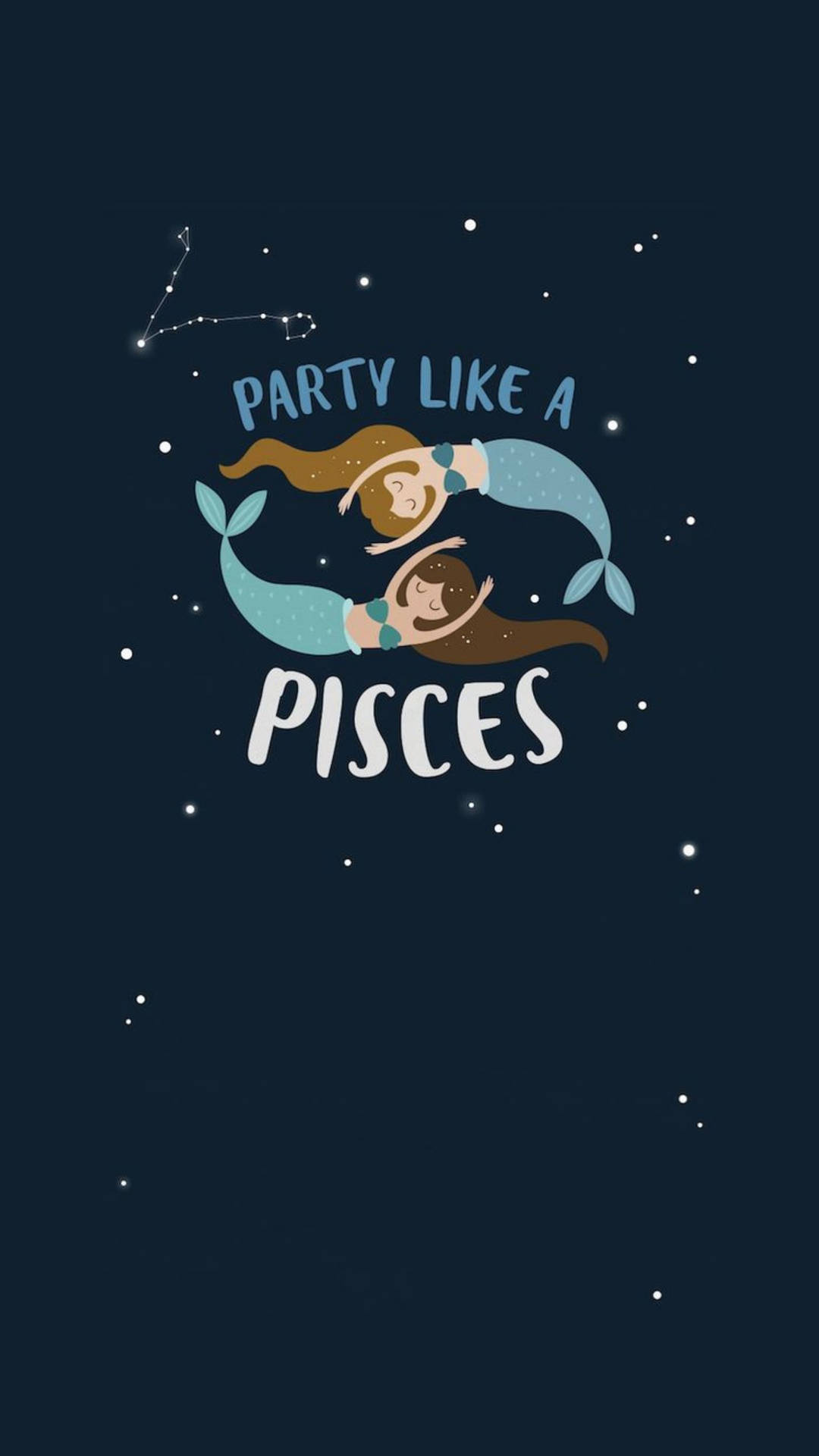 Party Like A Pisces Wallpaper