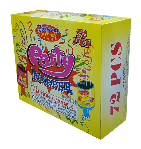 Party Popper Fireworks Pack Image PNG