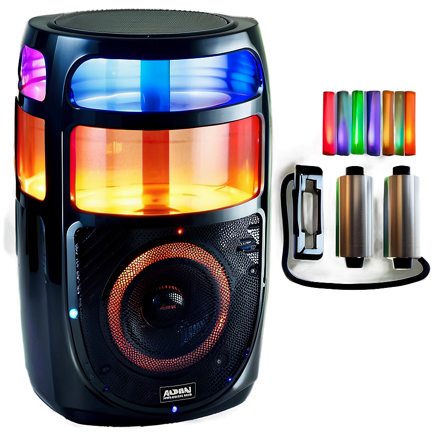 Party Speaker With Lights Png 11 PNG