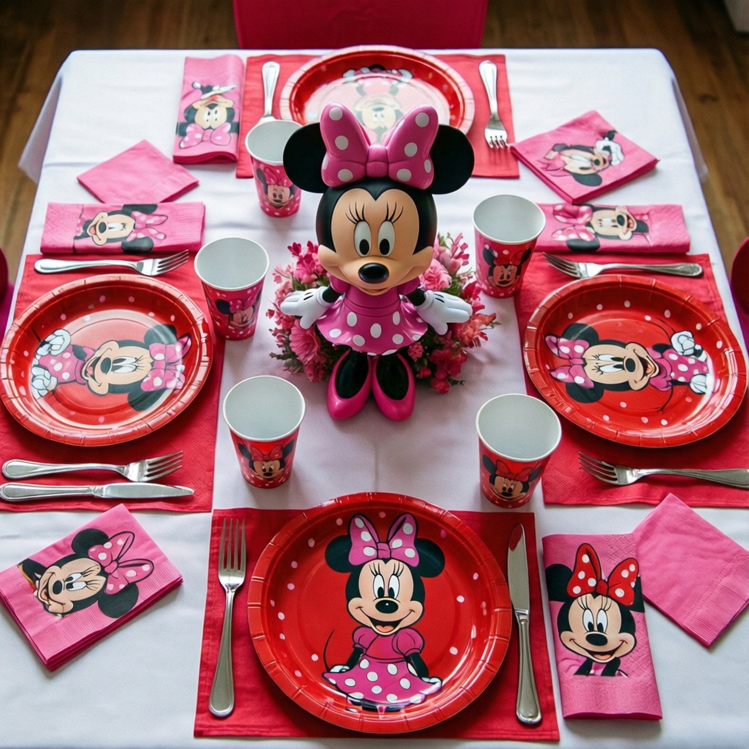 Table de fête décorée Fonds d'écran