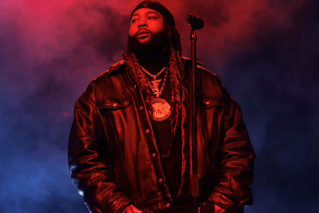 Partynextdoor Red Stage Presence Wallpaper