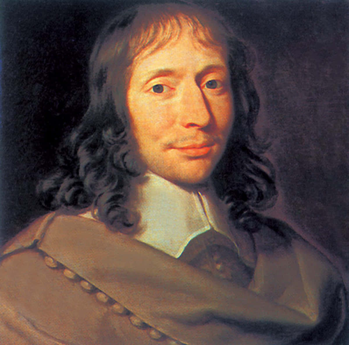 A Painting Of A Man With Long Hair