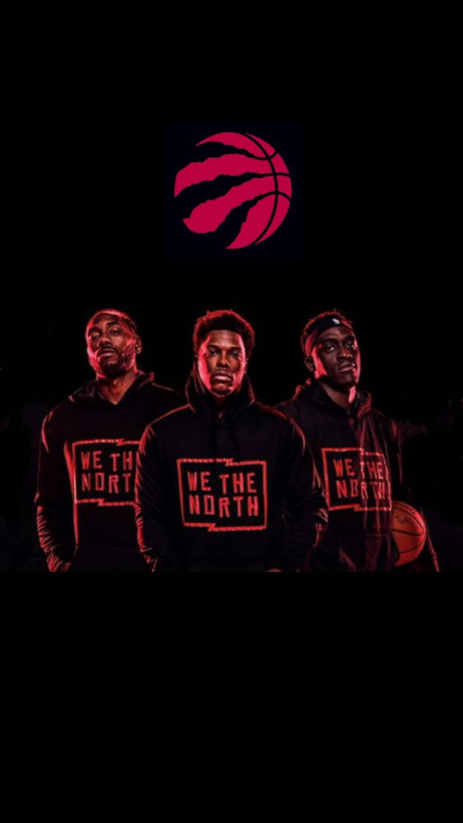 Pascal Siakam With Lowry And Leonard Wallpaper