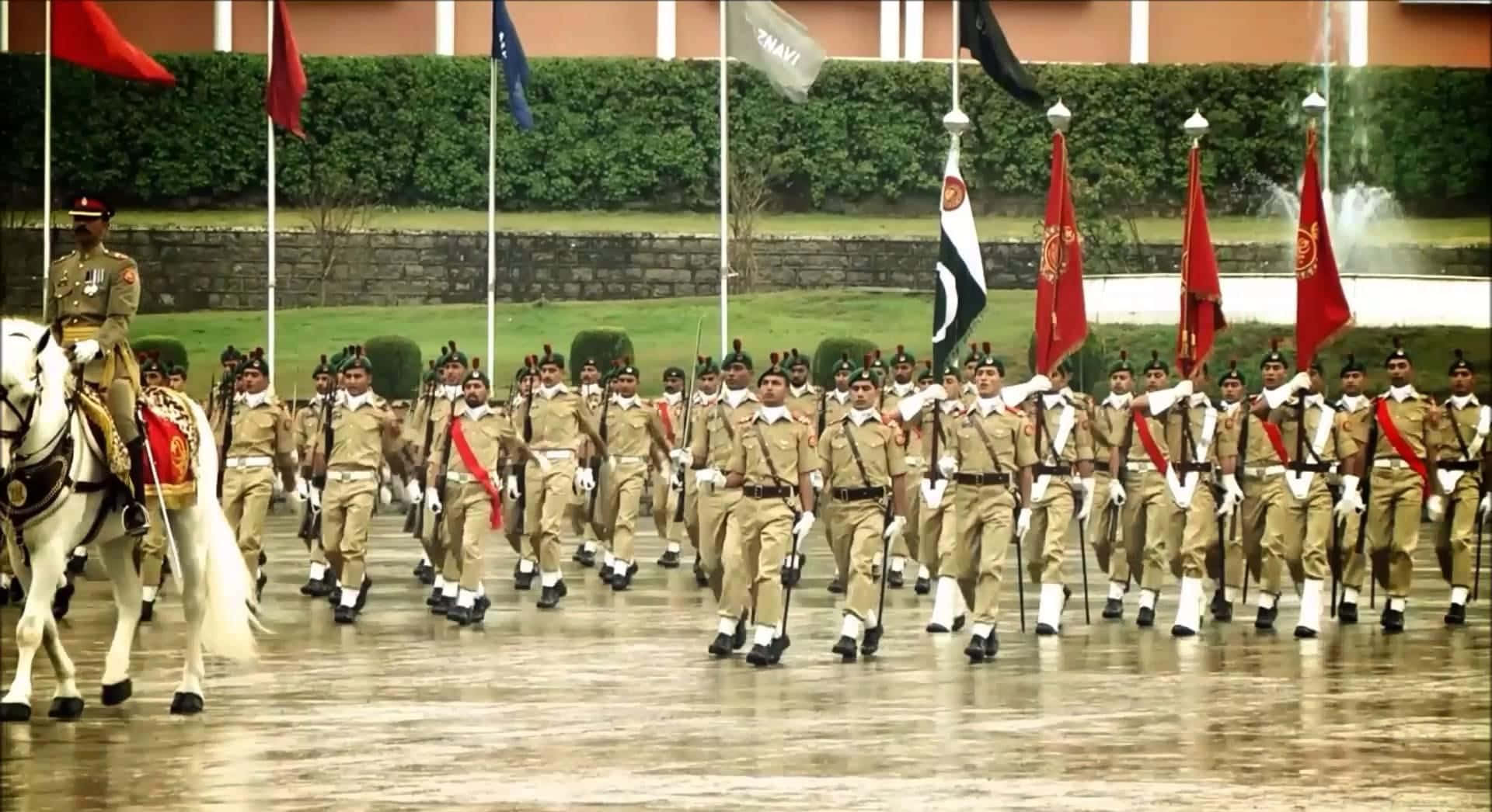 Passing Out Parade In Pakistan Wallpaper