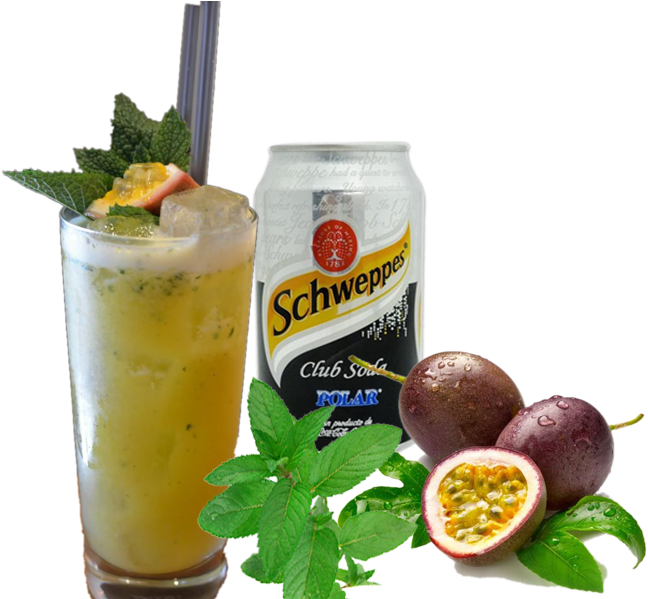 Passion Fruit Cocktailand Ingredients PNG