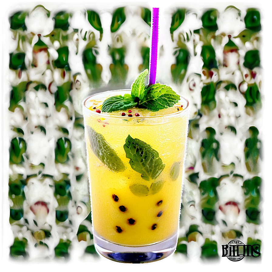 Passion Fruit Mojito Png Kdy PNG