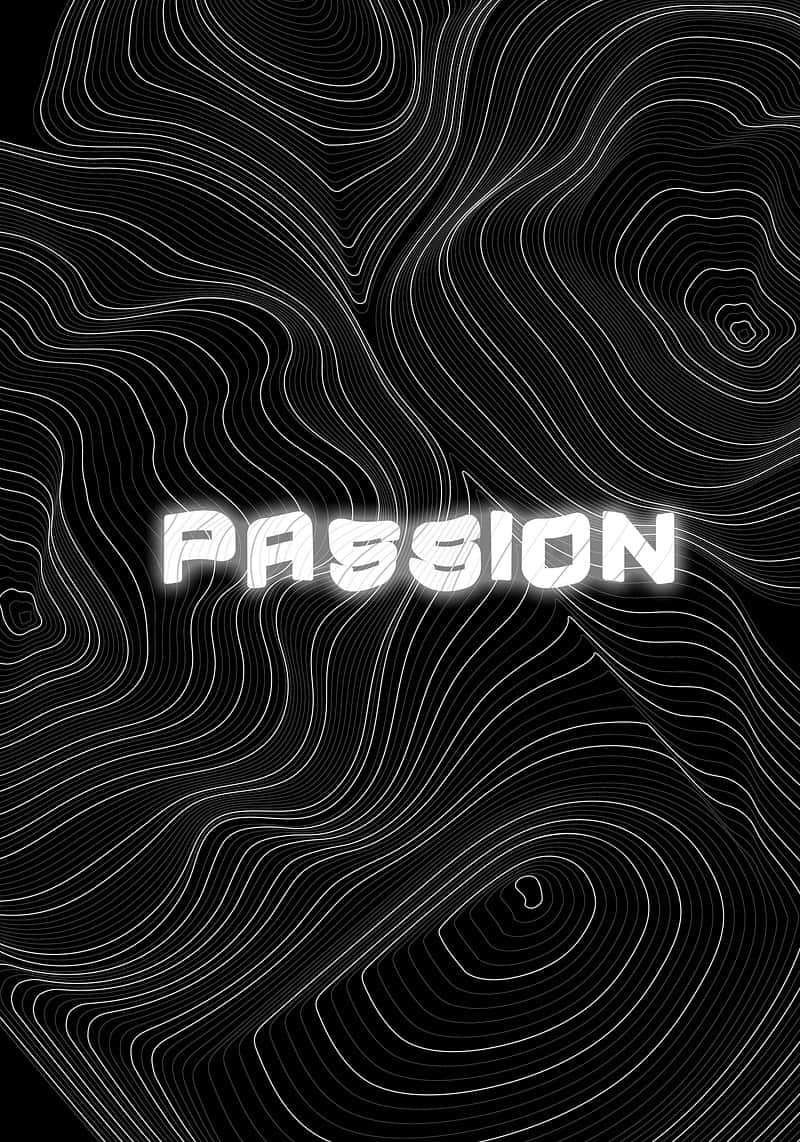 Passion Topographic Abstract Wallpaper