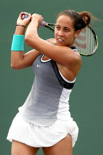 Passionate Performance - Madison Keys In Action Wallpaper