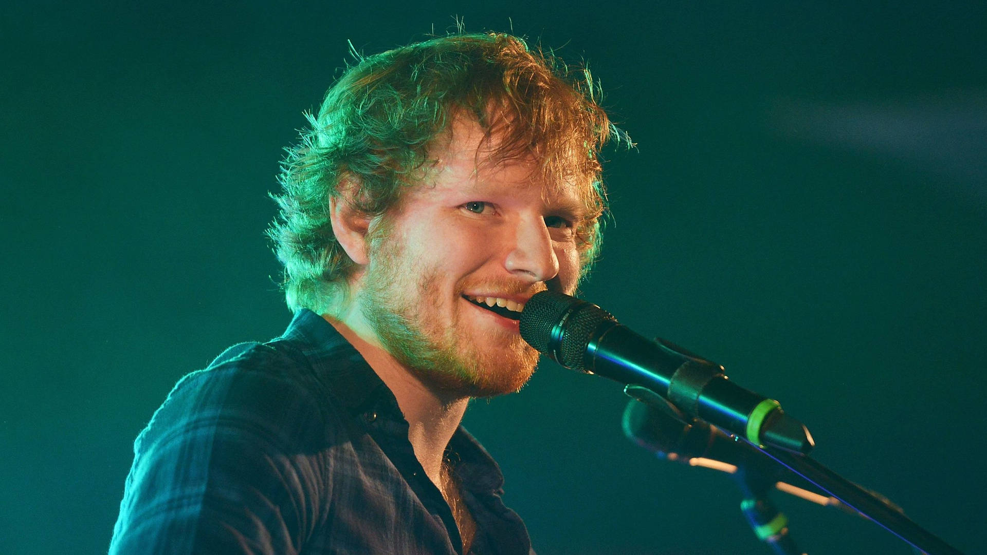 Passionate Singer Ed Sheeran Background