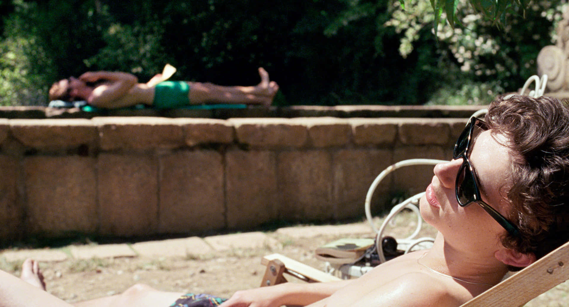 Passionate Summer Romance Amidst Italian Scenery Wallpaper