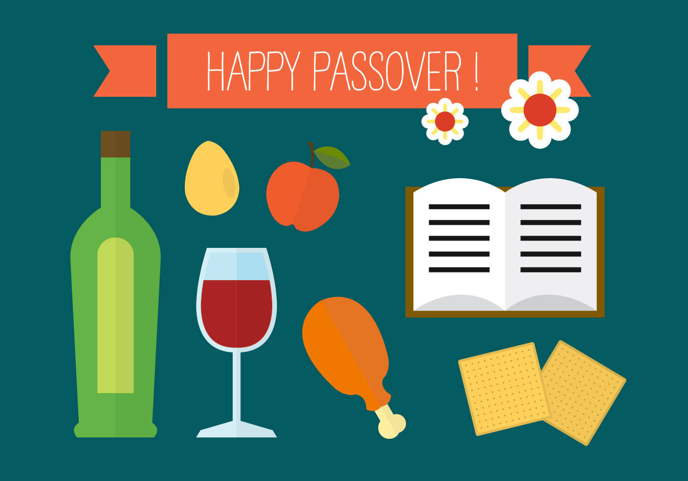 Passover Essentials Art Background