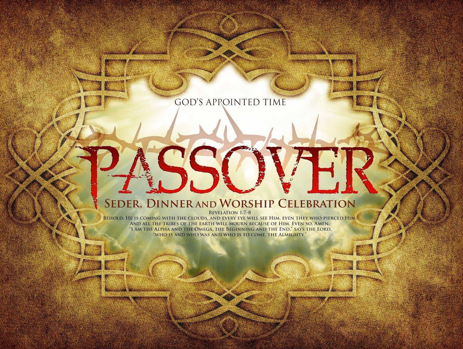 Passover Worship Celebration Background
