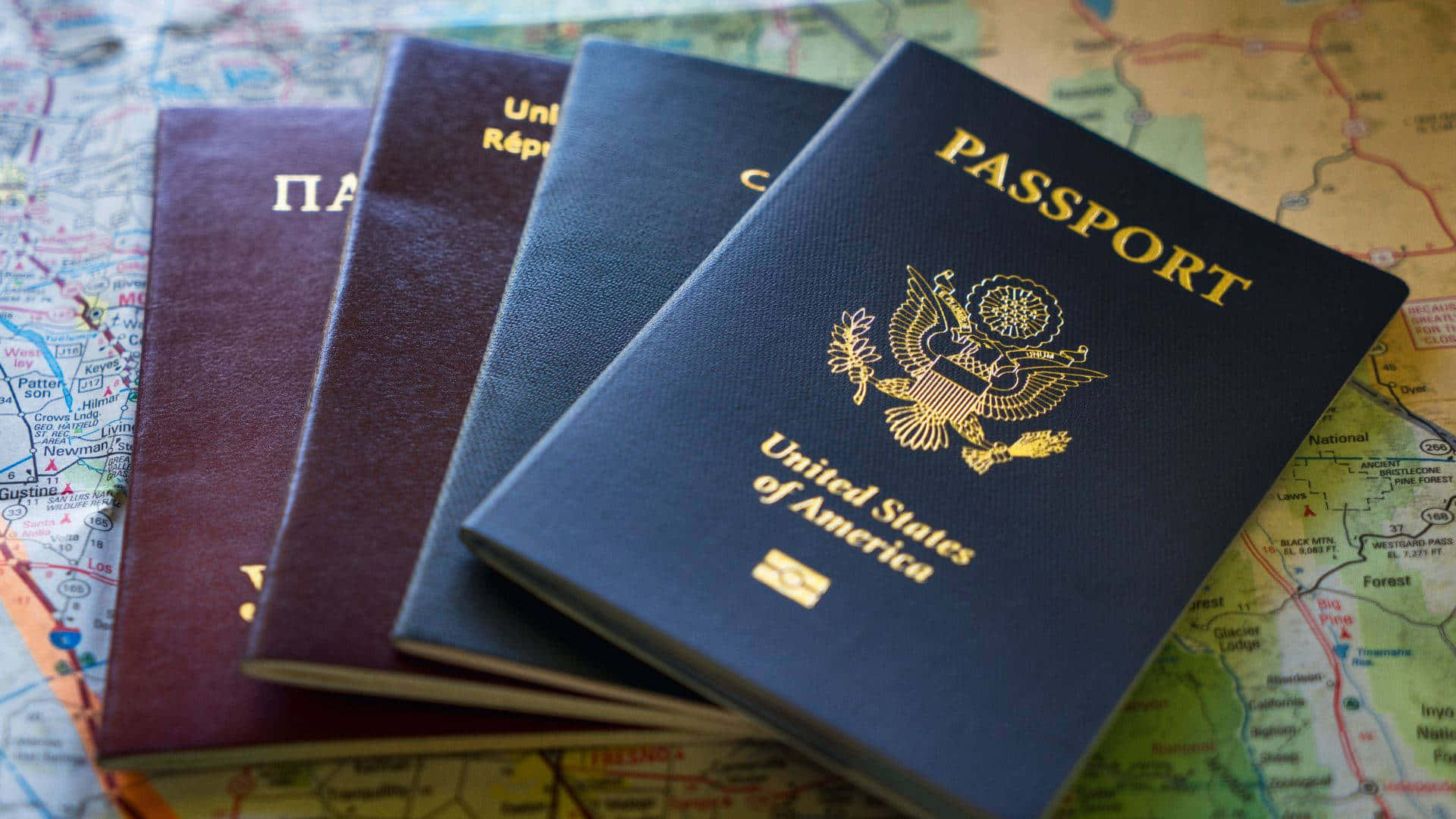 A passport stands ready to transport you to your next destination.