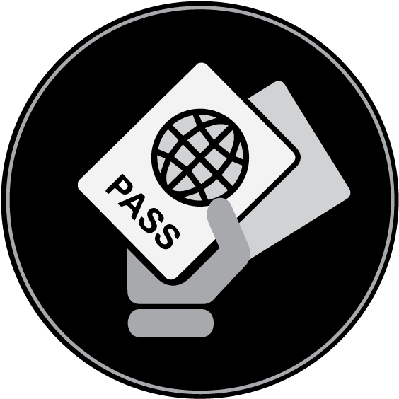Passport Icon Hand Holding PNG