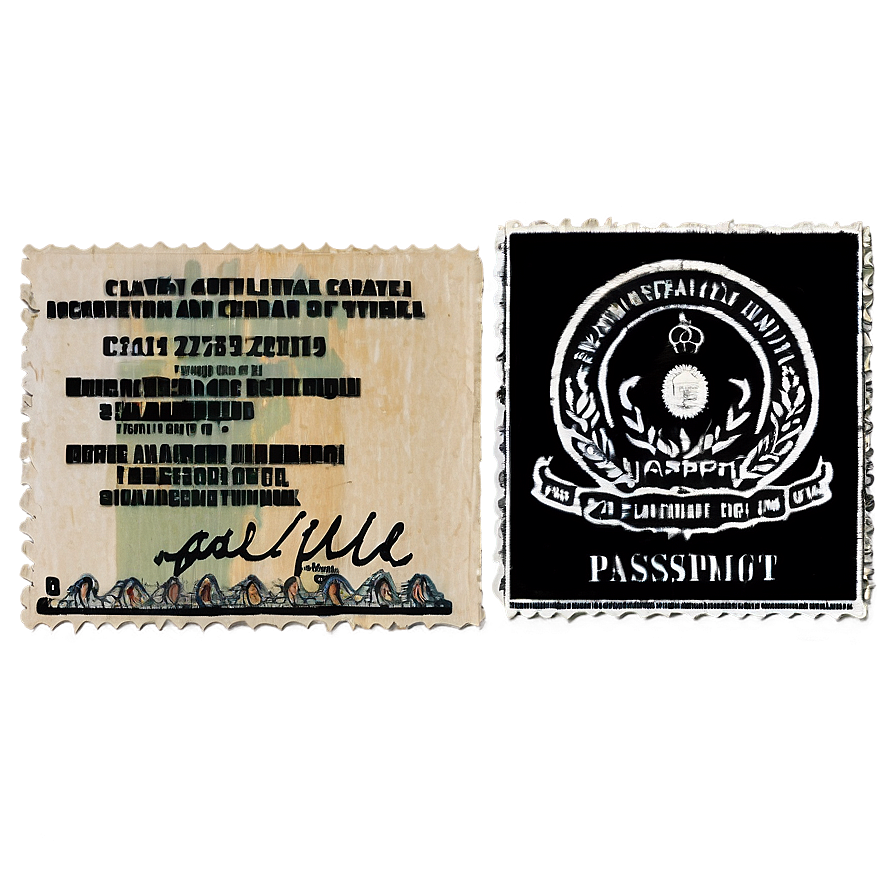 Passport Stamp Png Lrp PNG