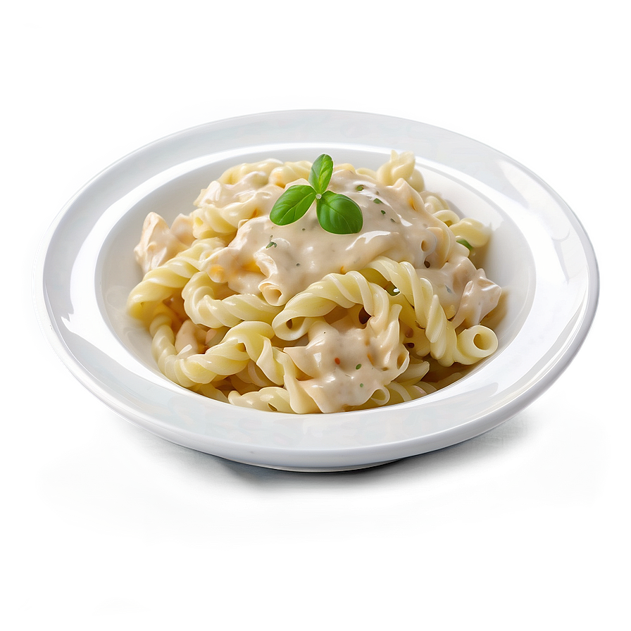 Download Pasta In White Sauce Png 05232024 | Wallpapers.com