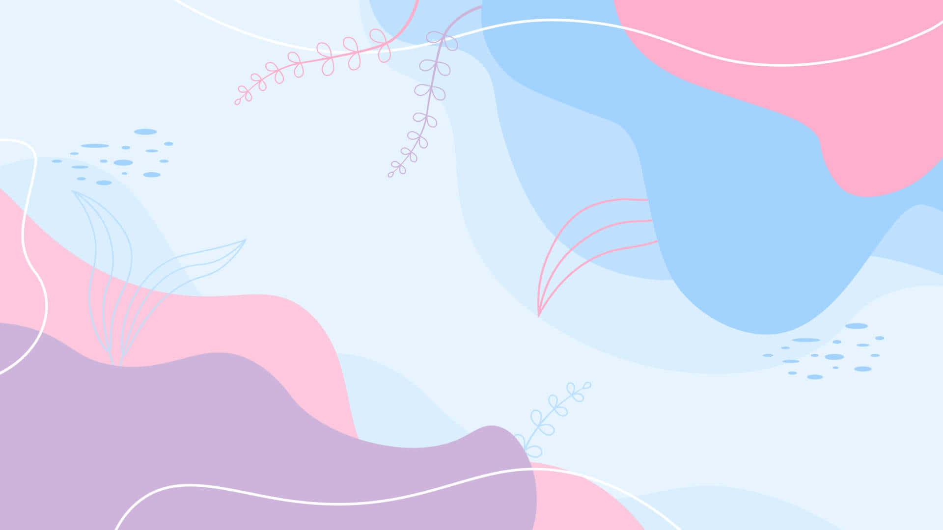 Abstract Background With Pink And Blue Colors