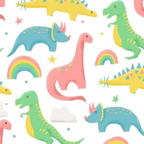 Pastelligerästhetischer Dino Wallpaper