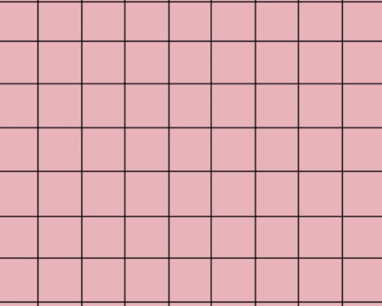 A Pink Grid With Black Lines