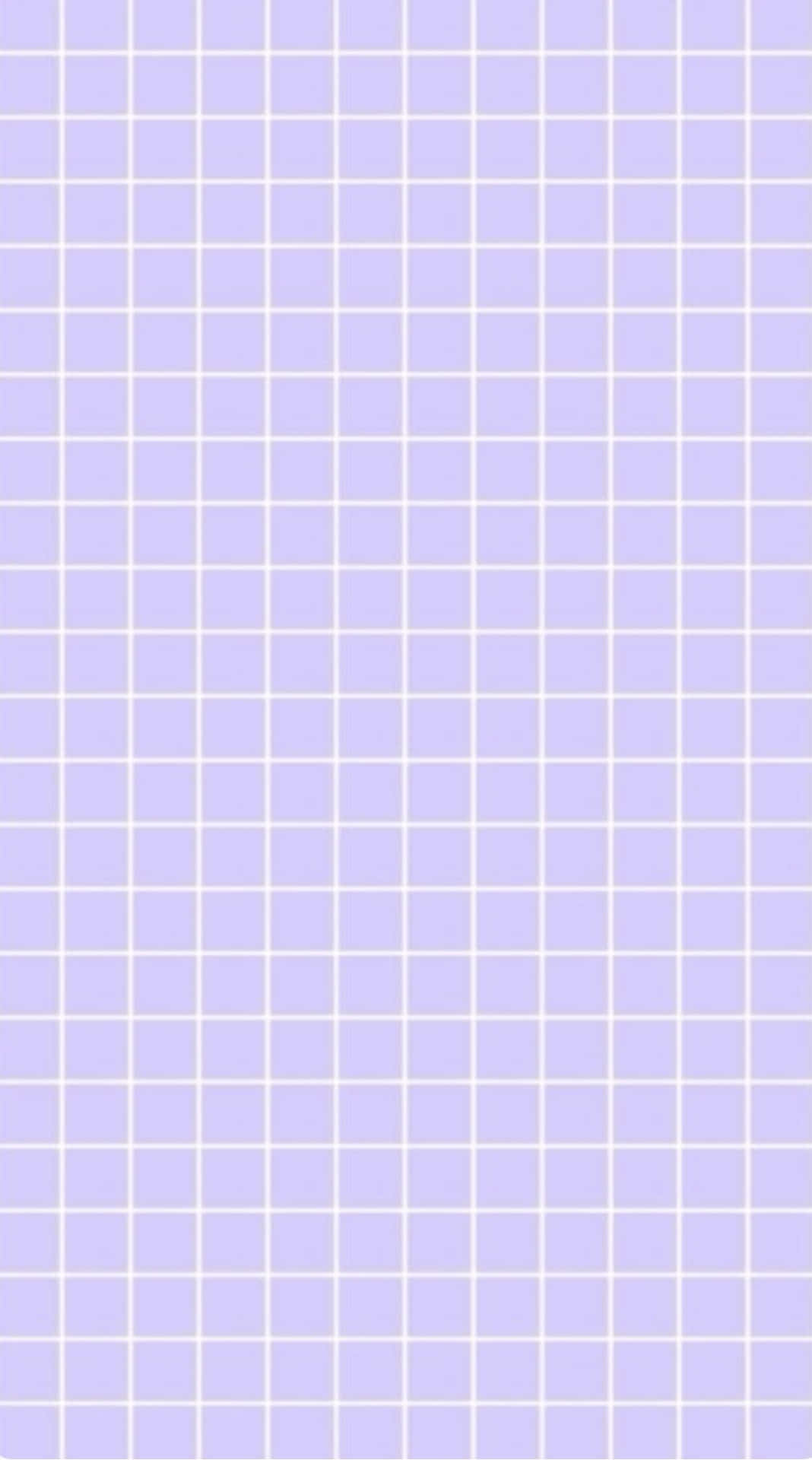 Pastel Aesthetic Grid Purple Wallpaper