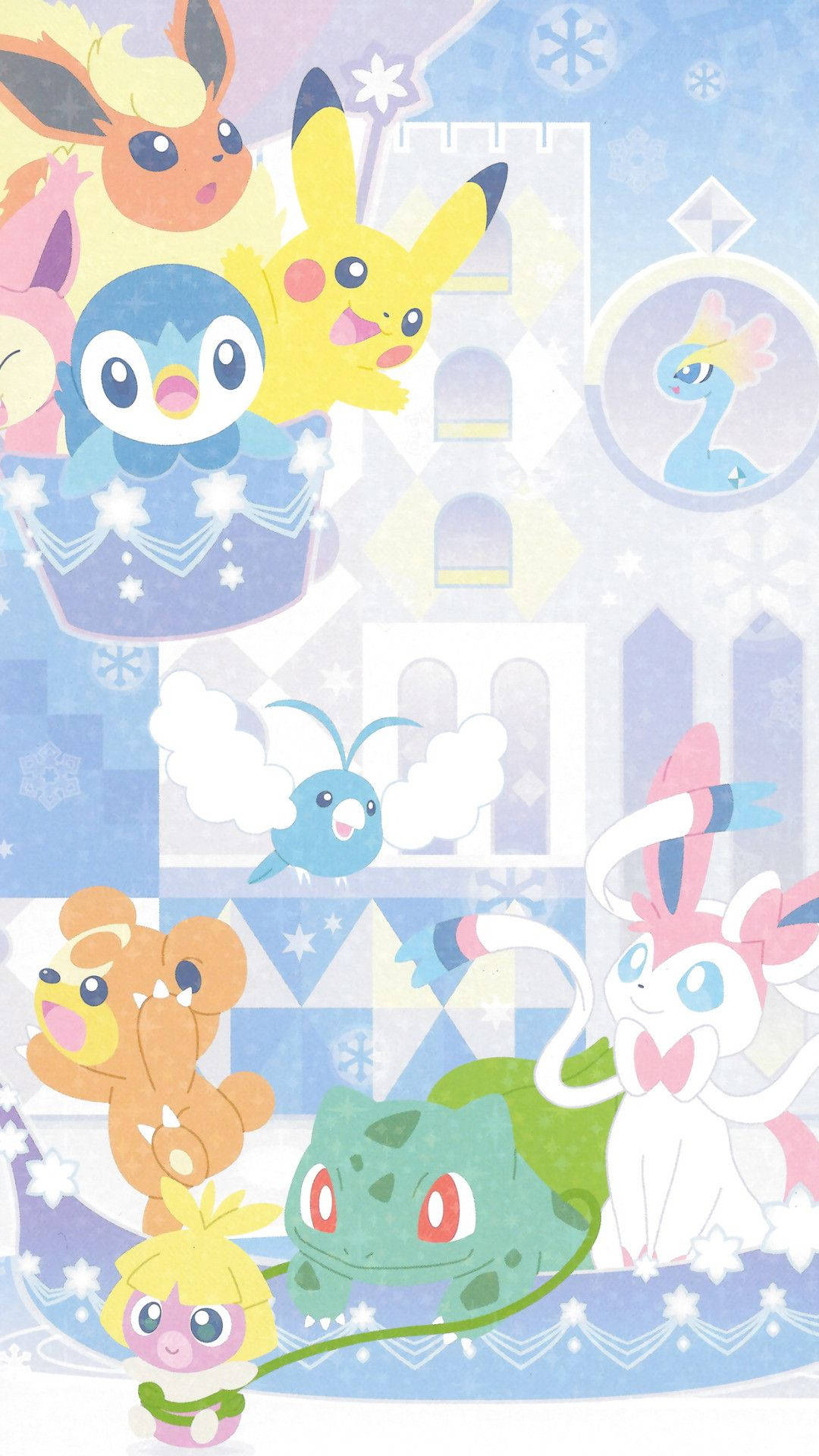 Stay Calm and Cuddle On with Sylveon Wallpaper