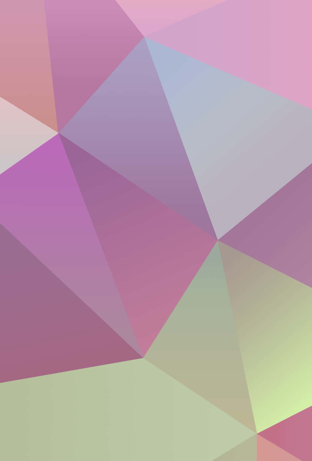 Green And Purple Geometric Pastel Background