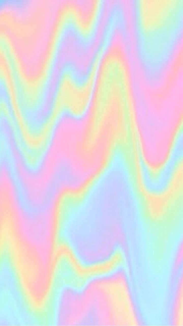 Trippy Aesthetic Pastel Background