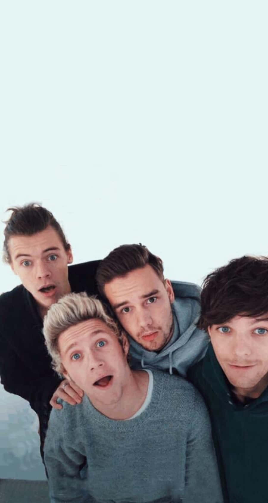 Download Pastel Blue 1 Direction Iphone Wallpaper | Wallpapers.com