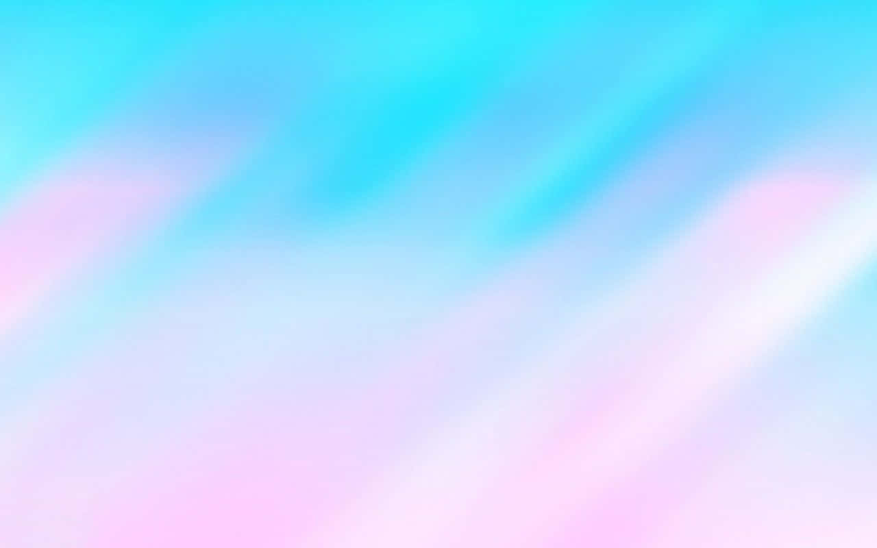 Beautiful Pastel Blue and Pink Aesthetic Wallpaper