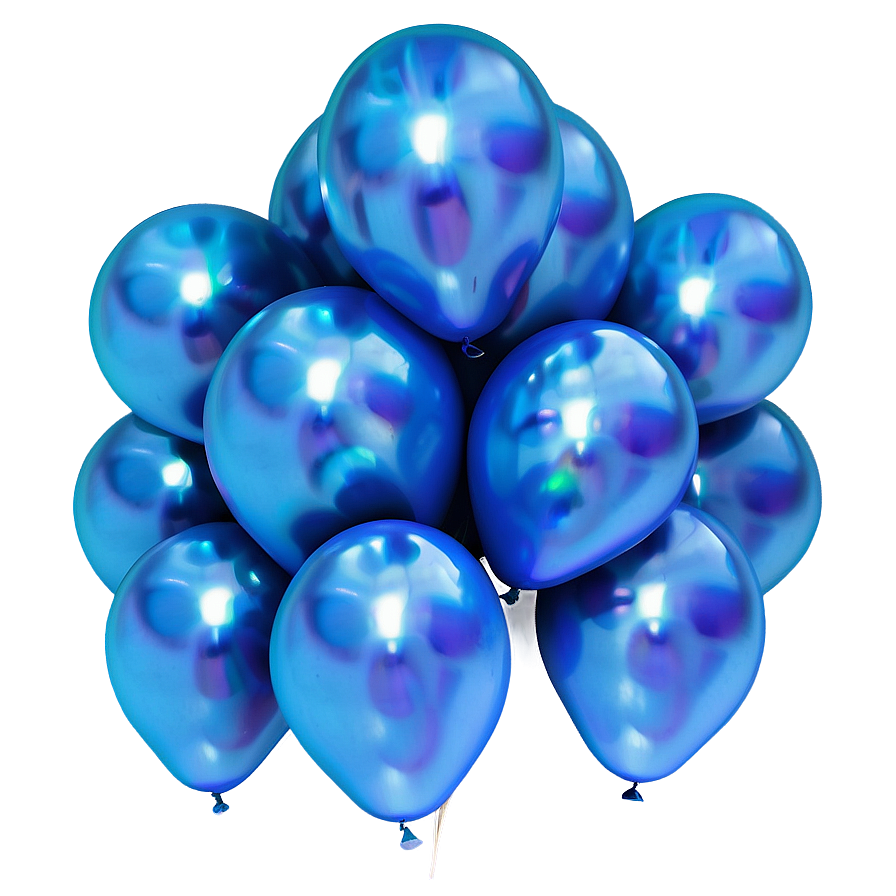 Pastel Blue Balloons Png Yyh PNG